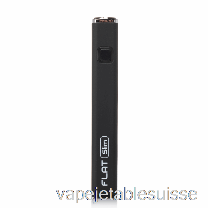Vape Suisse Yocan Flat Slim 350mah Batterie Noir